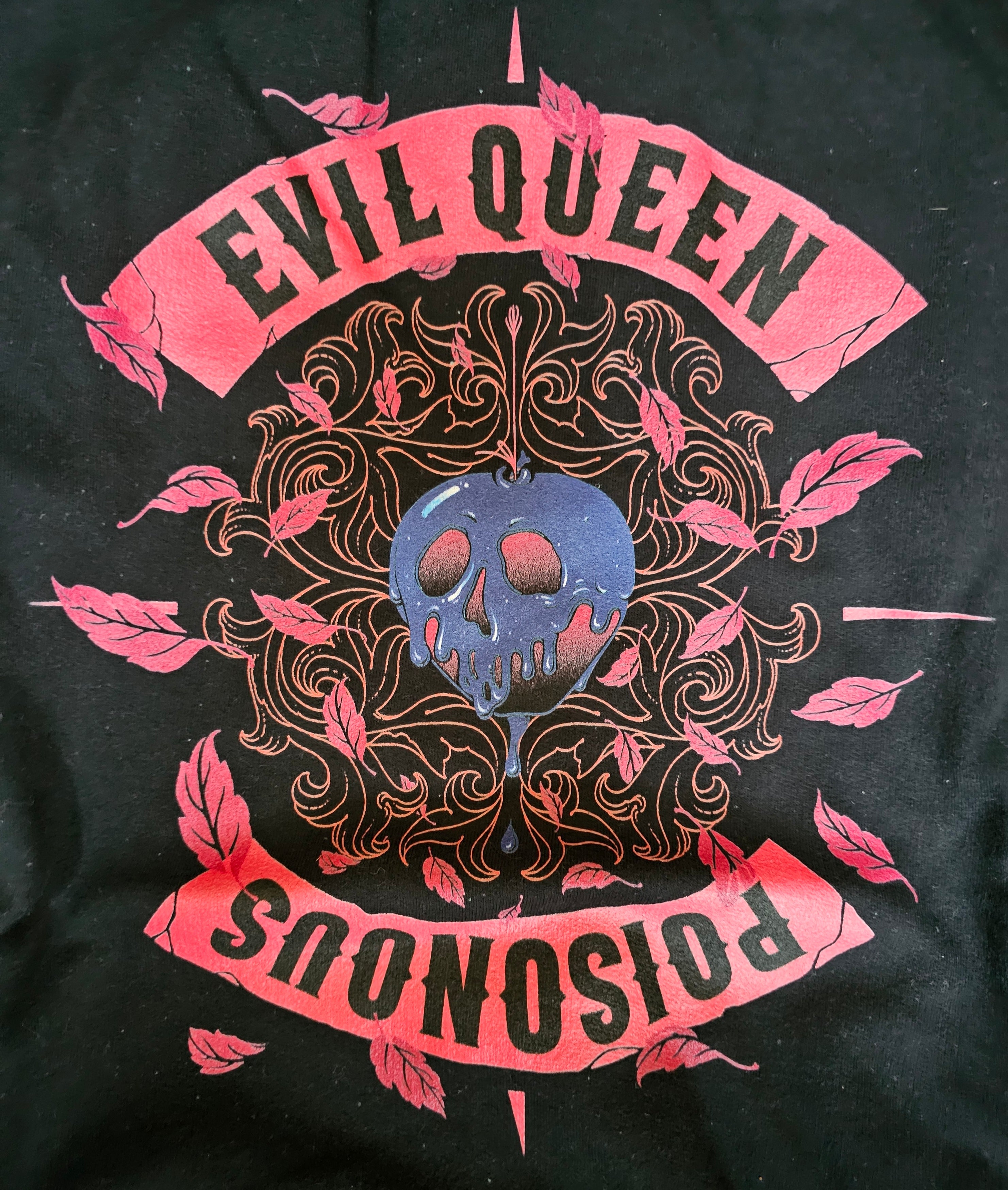 Official Disney Evil Queen Snow White Poison Apple Jumper