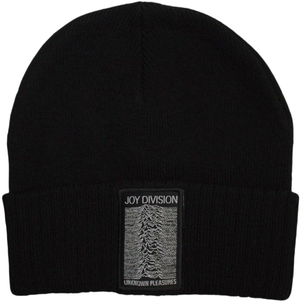 Joy Division ‘Unknown Pleasures’ Black Beanie – Official Licensed Unisex Hat