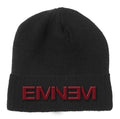 Official Eminem Logo Black Beanie Hat