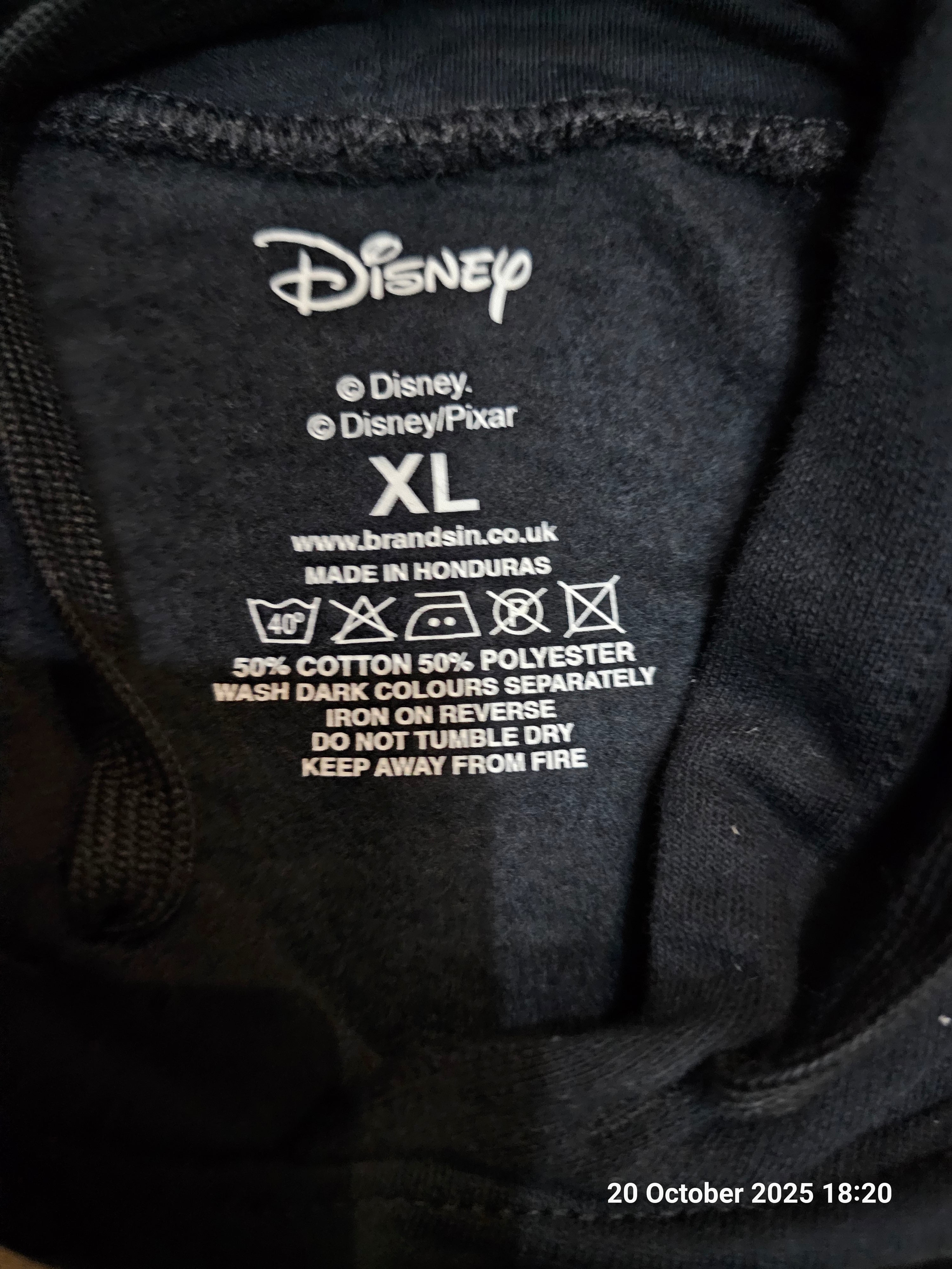 Official Disney Character Merch Minnie Mickey Mouse Donald Goofy Hoodie