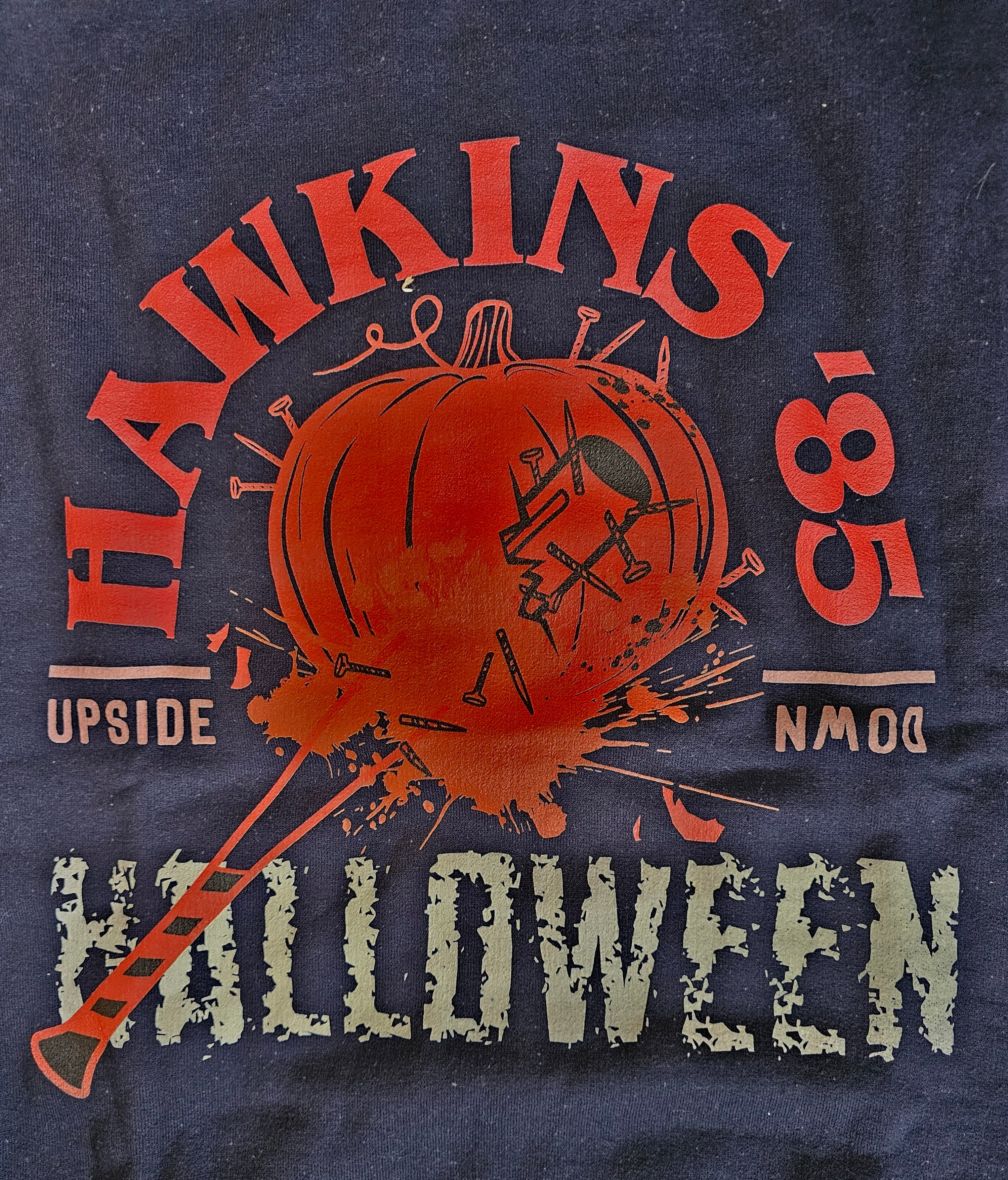 Official Stranger Things Hawkins 85 Upside Down Halloween Jumper