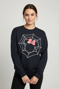 Official Disney Character Merch Minnie Mouse Spiderwed Jumper