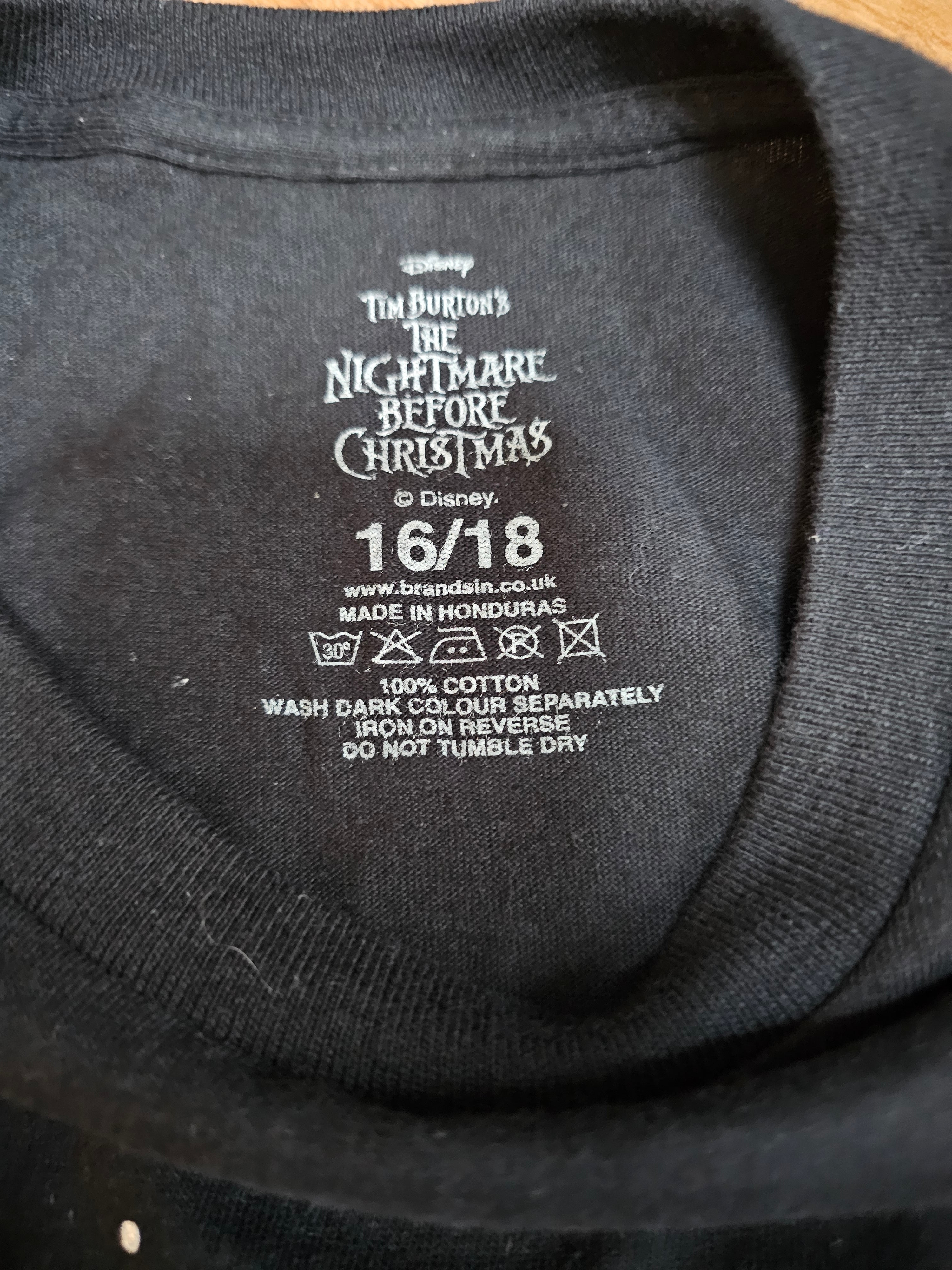 Official Disney The Nightmare Before Christmas Jack Moon T-Shirt