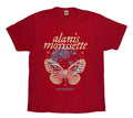 Official Alanis Morissette Can You Feel It T-Shirt – Red (Unisex)