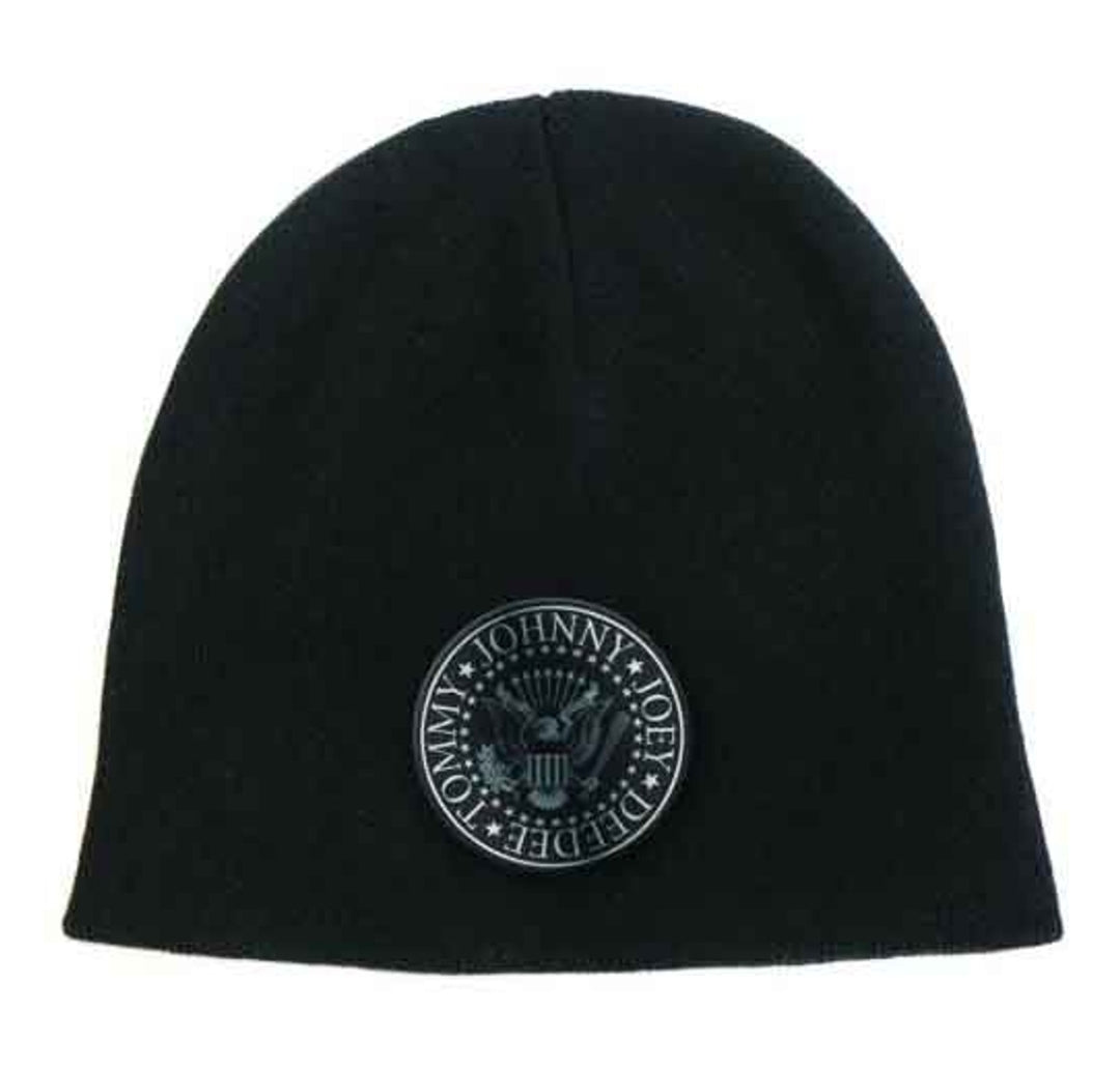 Official Ramones Gift Set – Presidential Seal Beanie Hat + Socks | Ultimate Punk Christmas Gift