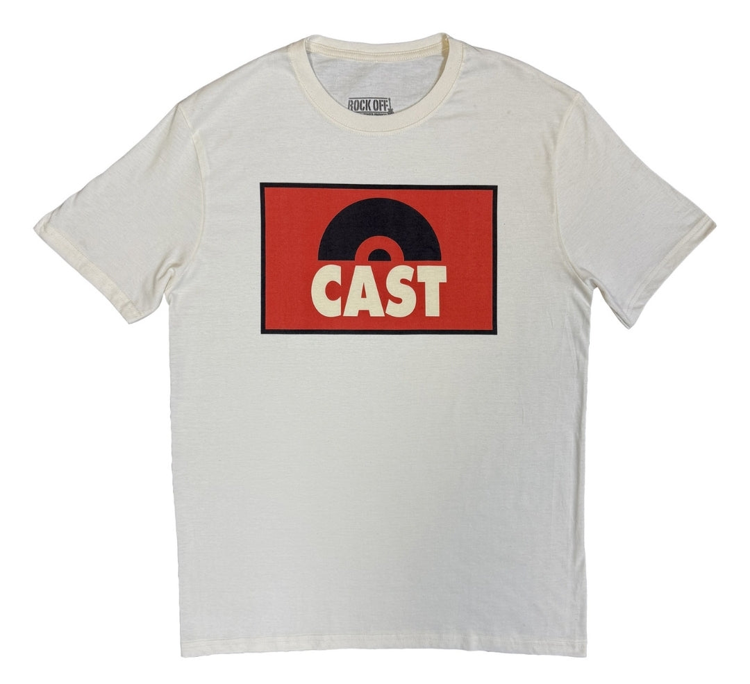 Official Cast Square Logo Uni T-Shirt – Natural (Unisex)