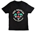 The Beatles - Christmas Hats T-Shirt Black (Official Licensed)