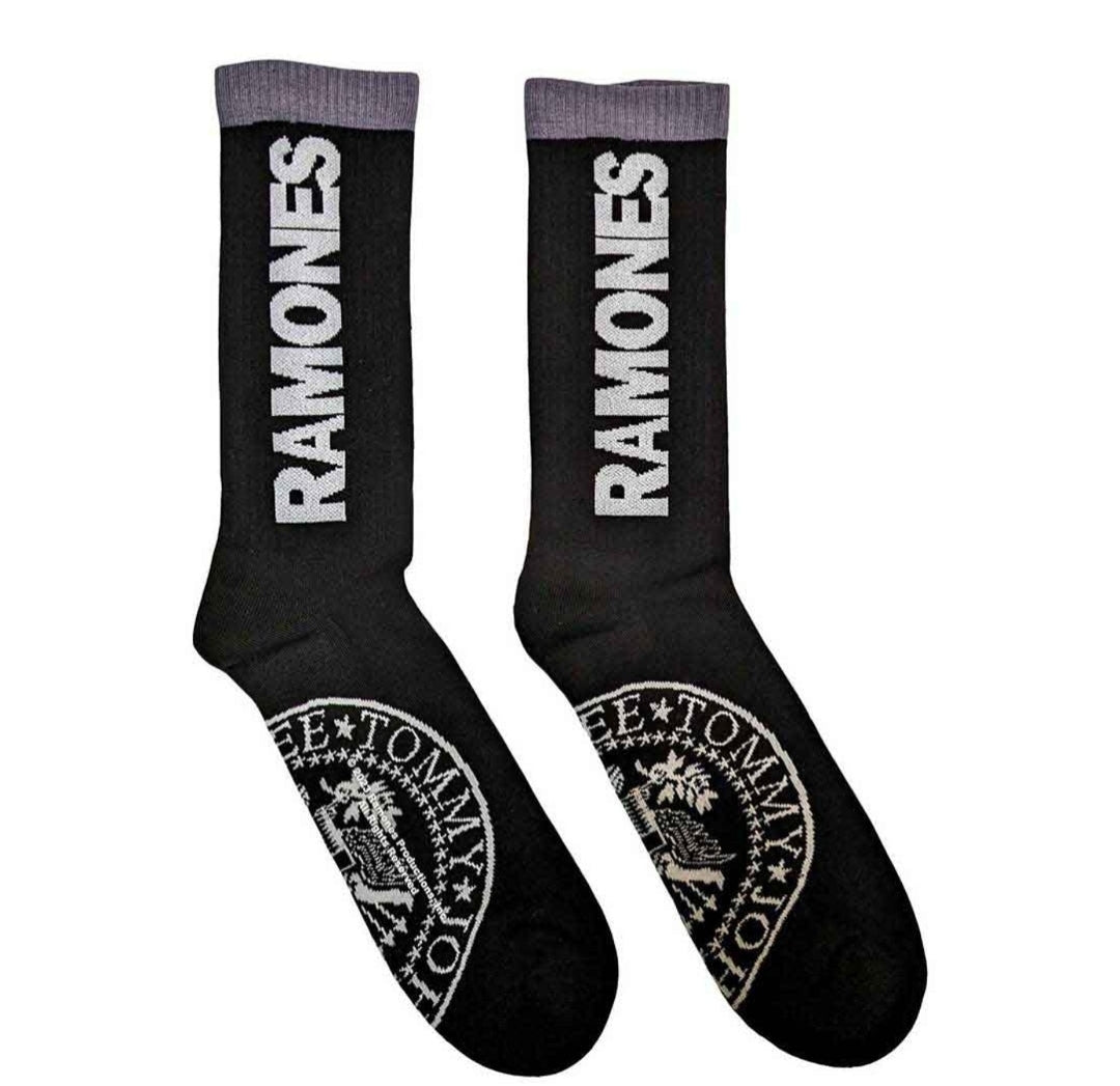 Official Ramones Gift Set – Presidential Seal Beanie Hat + Socks | Ultimate Punk Christmas Gift
