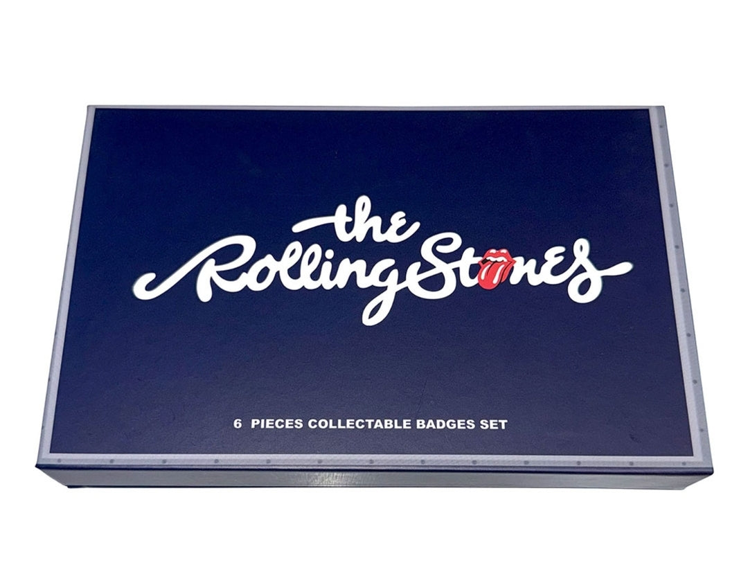 The Rolling Stones - Tongues Evolution 2 Pin Badge Set (Official Licensed)