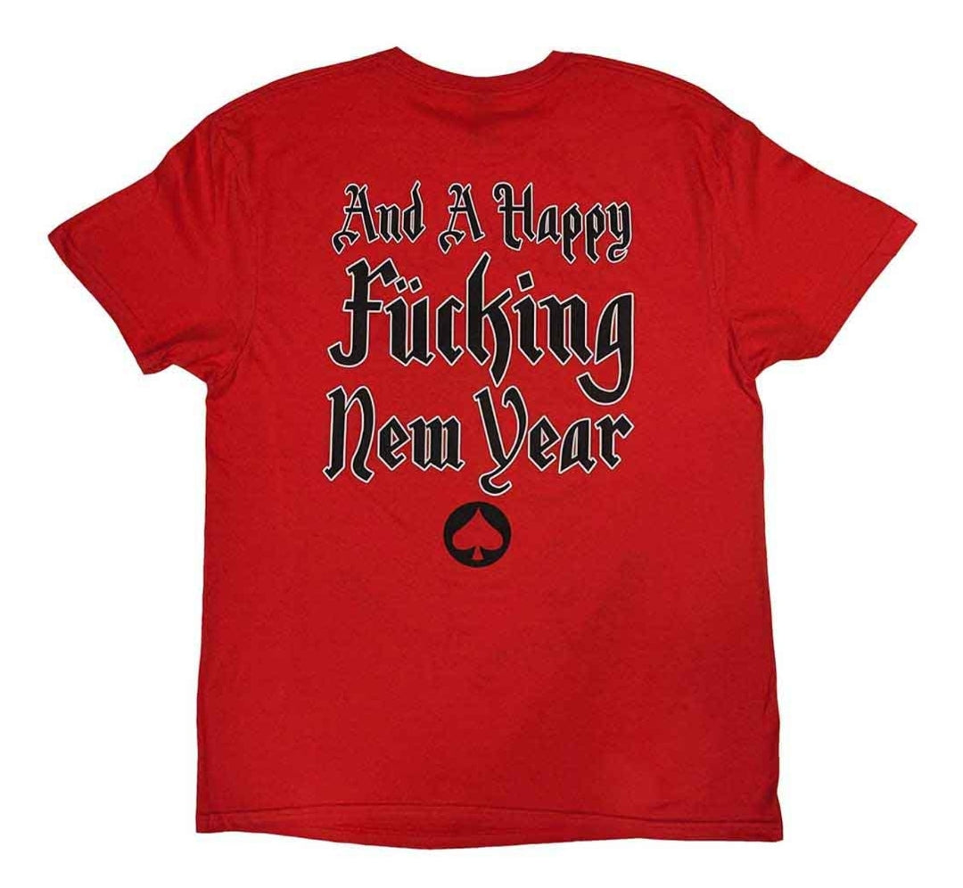 Motörhead - Christmas 2017 T-Shirt Red (Official Licensed)