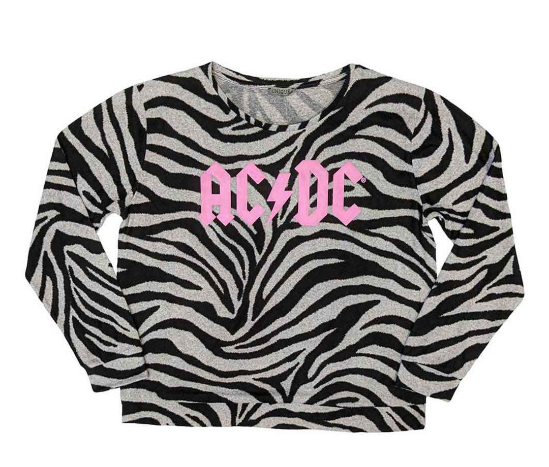 Official AC/DC 'Logo' Long-Sleeve Pyjamas - Last Chance! | Hard Rock Christmas Eve Box PJ Set