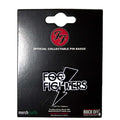 Official Foo Fighters 'Flash Logo' Pin Badge - Black Dye Enamel | Rock Gift