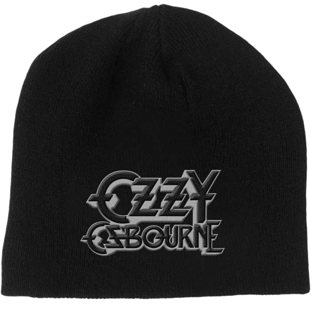 Ozzy Osbourne ‘Logo 2’ Black Beanie – Official Licensed Unisex Hat