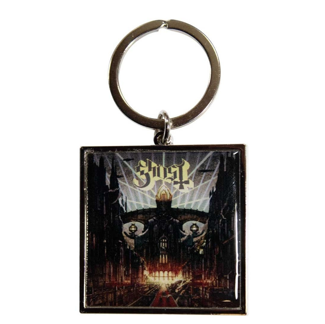 Ghost Meliora Keychain – Official Licensed Nickel Plated Metal Keyring
