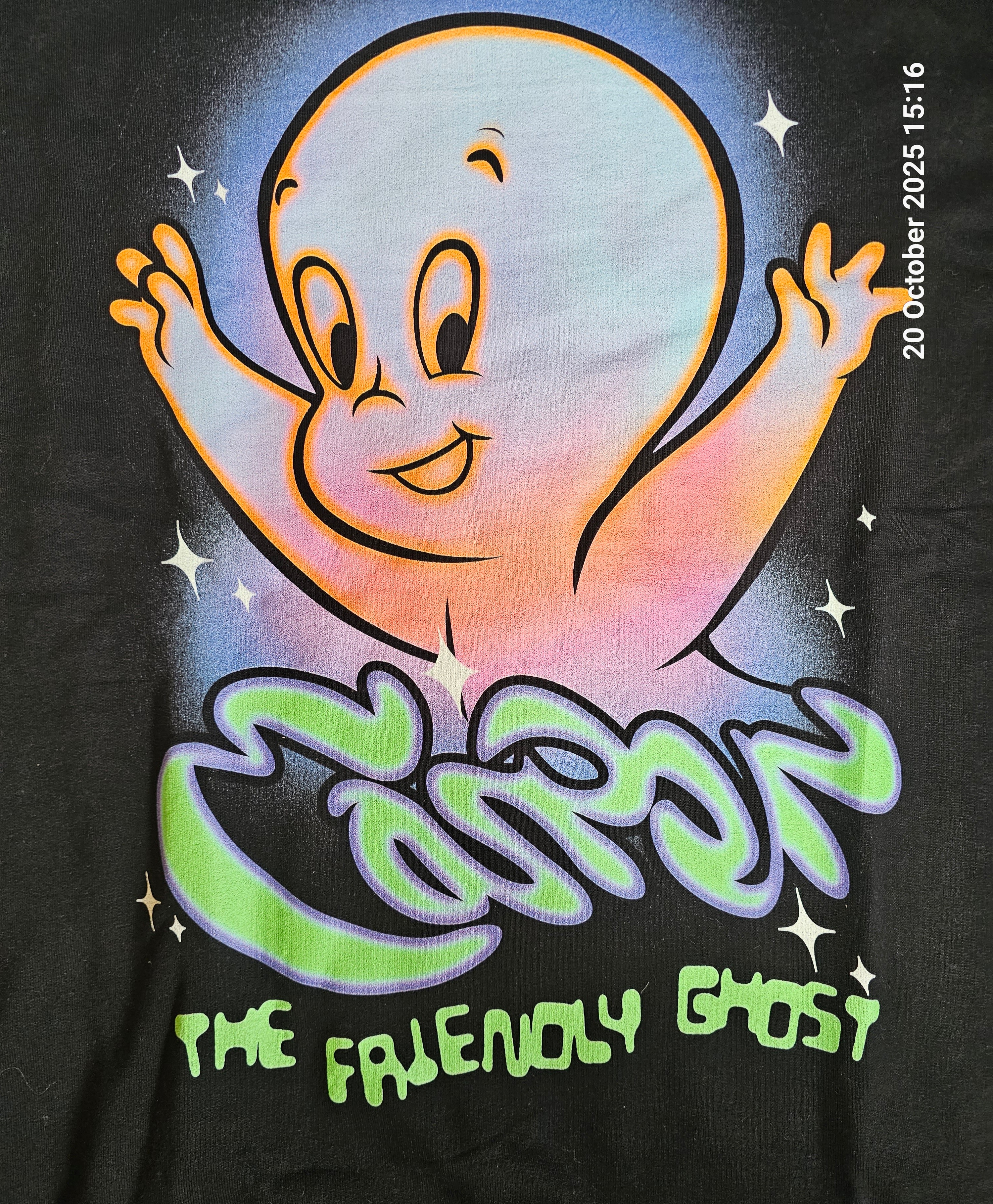 Official Character Merch Casper The Friendly Ghost Jumper - Plus Size