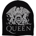 Queen ‘Crest’ Black Beanie – Official Licensed Unisex Hat