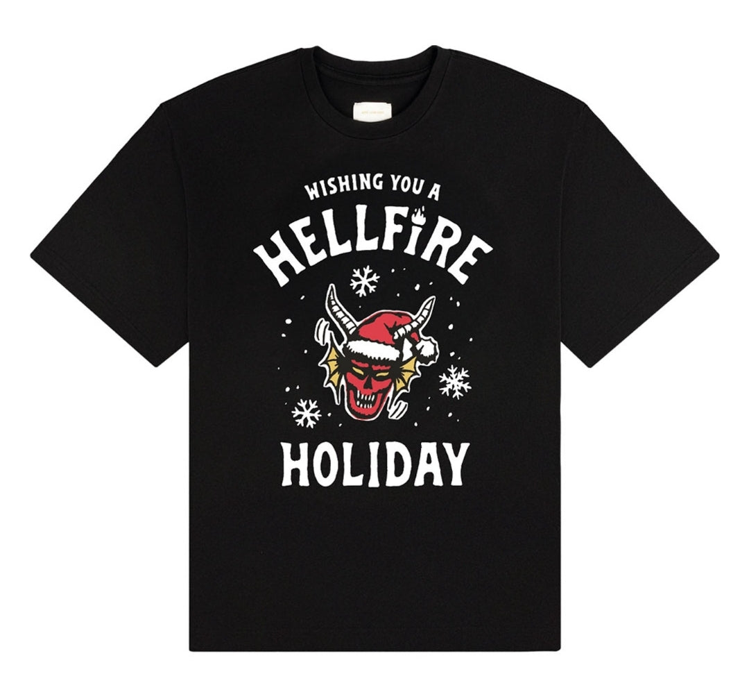 Official Stranger Things Hellfire Holiday Demon Tee | Netflix