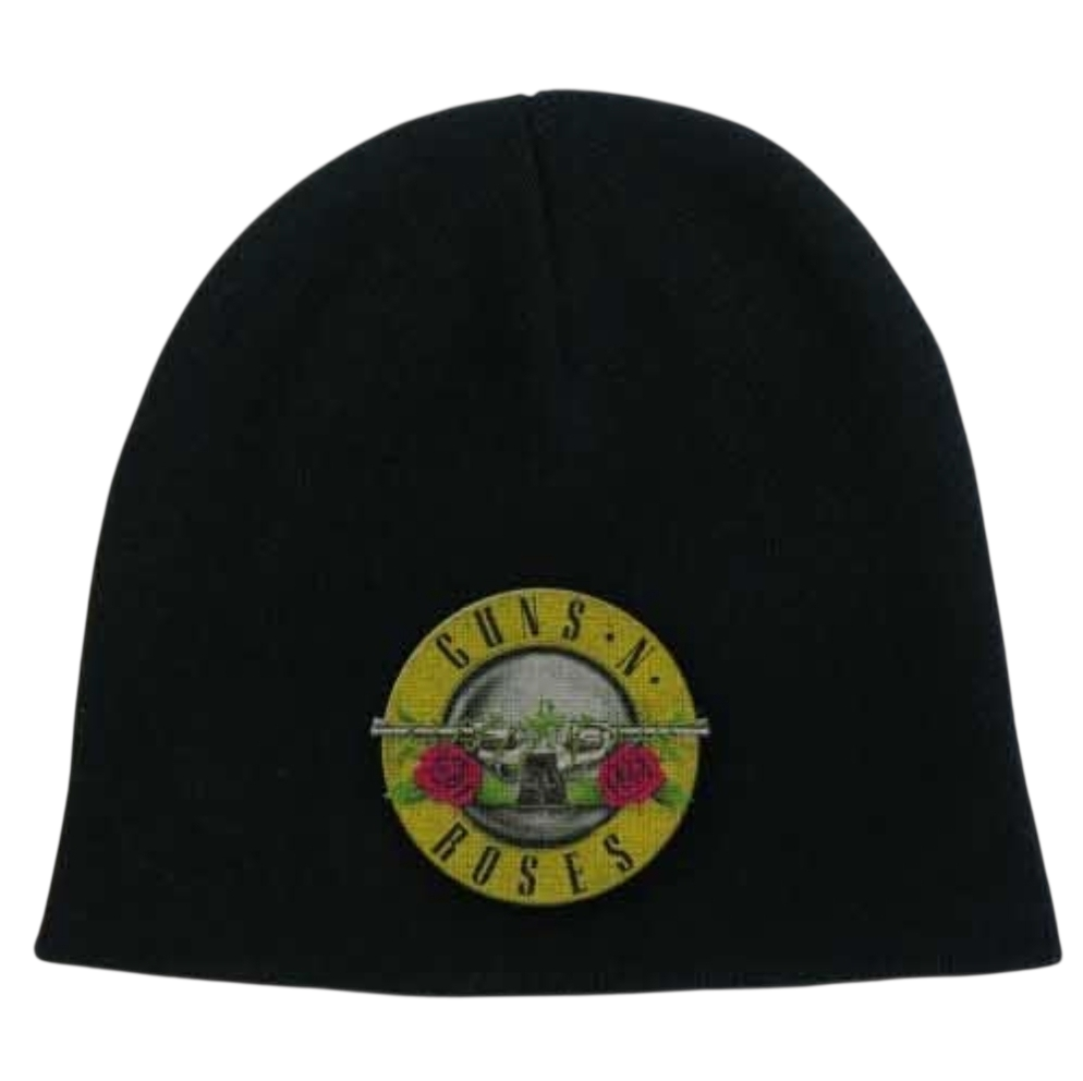 Guns N’ Roses ‘Bullet Logo’ Black Beanie – Official Licensed Unisex Hat