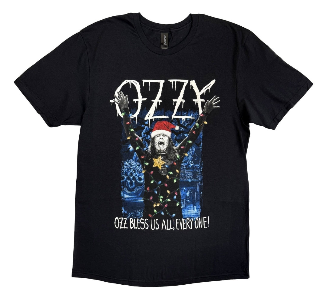 Ozzy Osbourne - Arms Out Holiday T-Shirt Black (Official Licensed)