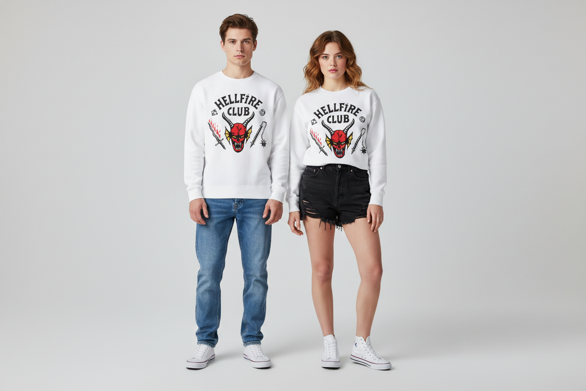 Official Stranger Things Hellfire Club Sweatshirt | Netflix