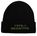 Type O Negative ‘Text Logo’ Black Beanie – Official Licensed Unisex Hat
