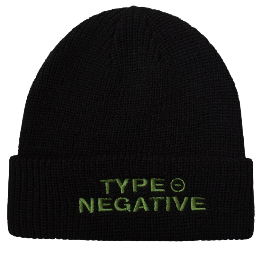 Type O Negative ‘Text Logo’ Black Beanie – Official Licensed Unisex Hat