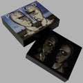 Official Licensed Pink Floyd 'Metal Heads' Epoxy Magnet Set - Spinning Antiqued Nickel