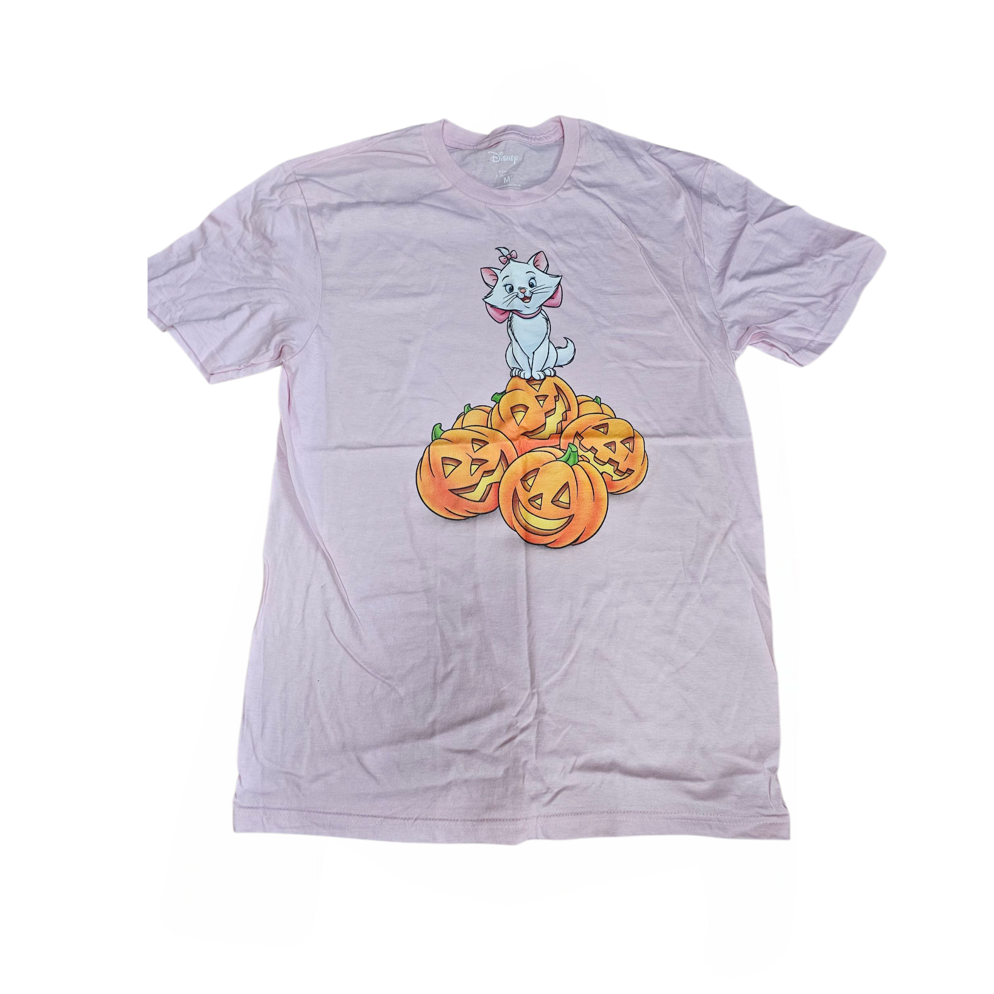 Official Disney Aristocats Pumpkin Halloween T-Shirt