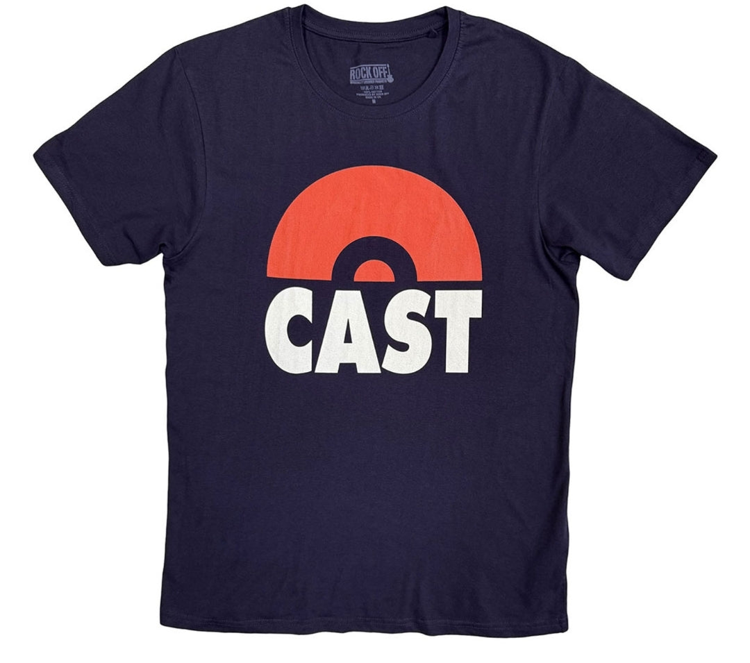 Official Cast Classic Logo T-Shirt – Navy Blue (Unisex)