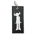 Official Jamiroquai Icon Logo Patch Keychain – Double-Sided Embroidered Metal Key Fob