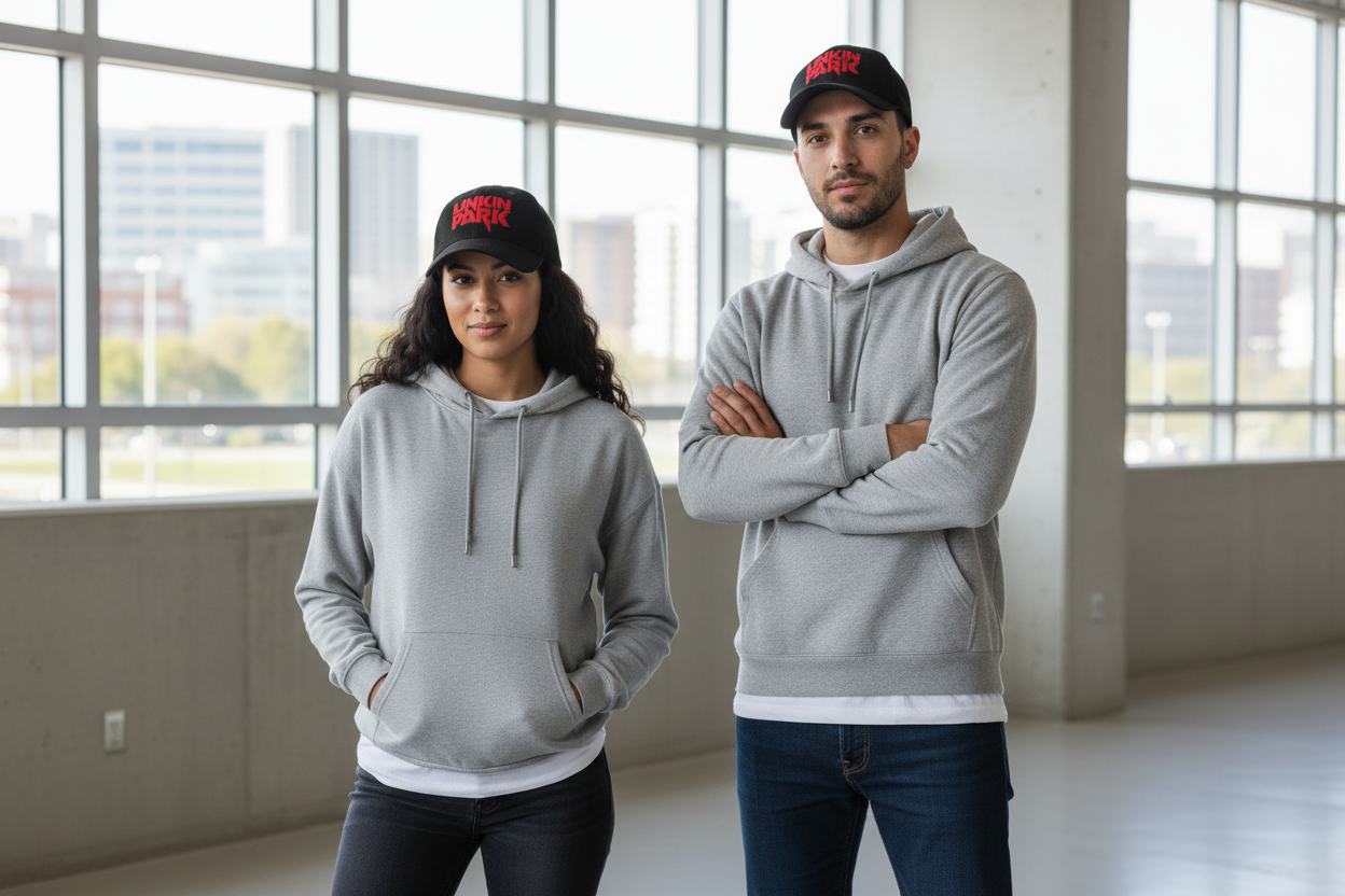 Linkin Park Red Logo Unisex Baseball Cap