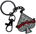 Official Motörhead 'Ace Of Spades Chain' Keychain - 45mm Die-Cast Enamel | Lemmy Gift