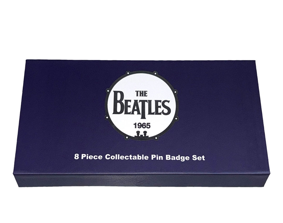 The Beatles - 1965 Vintage Pin Badge Set (Official Licensed)