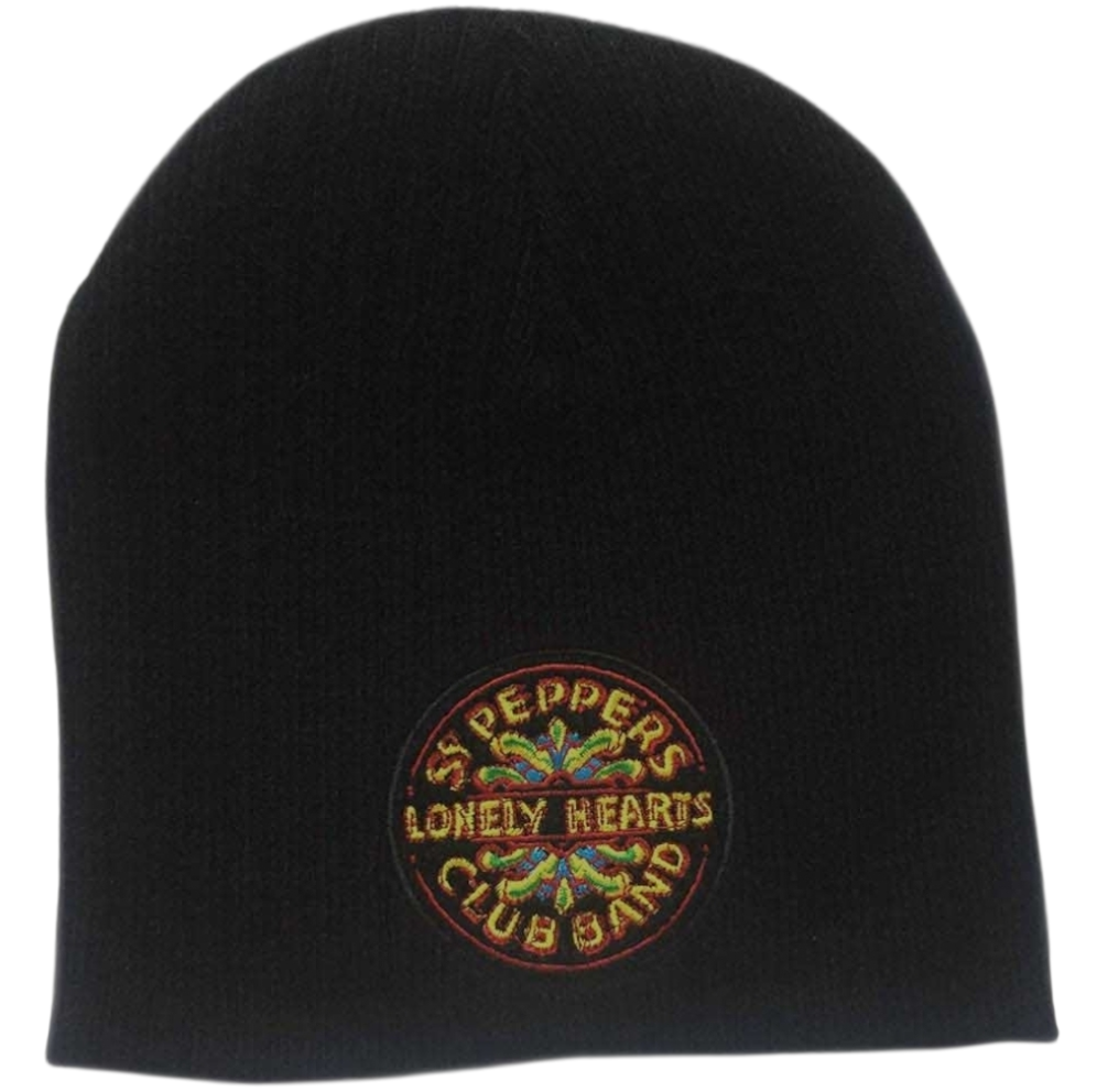The Beatles ‘Sgt. Pepper’ Black Beanie – Official Licensed Unisex Hat