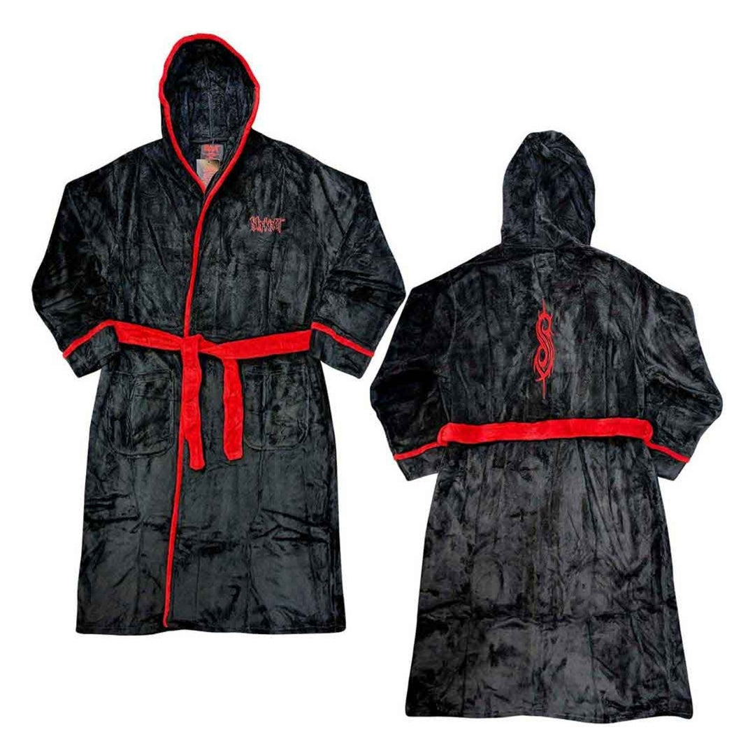 Official Slipknot 'Logo & Tribal S' Bathrobe - Maggot Gift | Metal