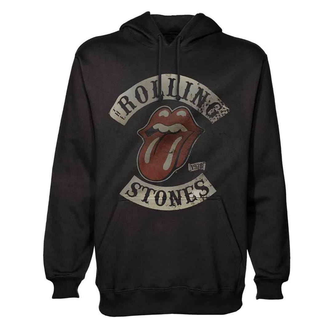 Official Rolling Stones '1978 Tour' Pullover Hoodie - Vintage Tongue! | Rock