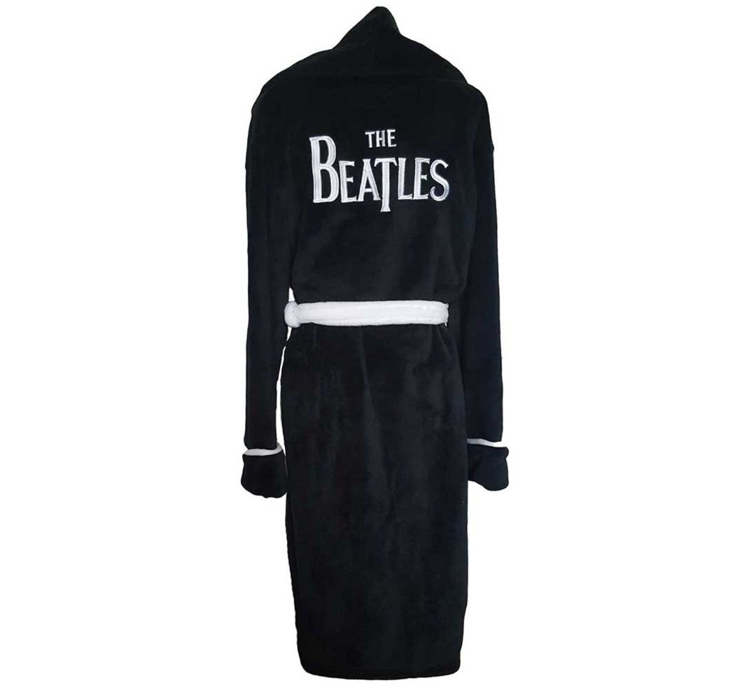 Official The Beatles Ultimate Lounge Bundle – Tie-Dye Pyjama Set + Luxe Dressing Gown + Scrunchie + Socks