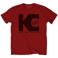Official Licensed Kaiser Chiefs 'Yours Truly' T-Shirt - Unisex Red Front Print (Green/Yellow Available)
