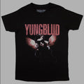 Official Licensed Yungblud 'Wings' T-Shirt - Unisex Black Front Print