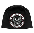 Official Motörhead Biker Badge Black Beanie Hat