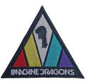 Official Licensed Imagine Dragons 'Triangle Logo' Woven Patch - Iron-On Standard Patch