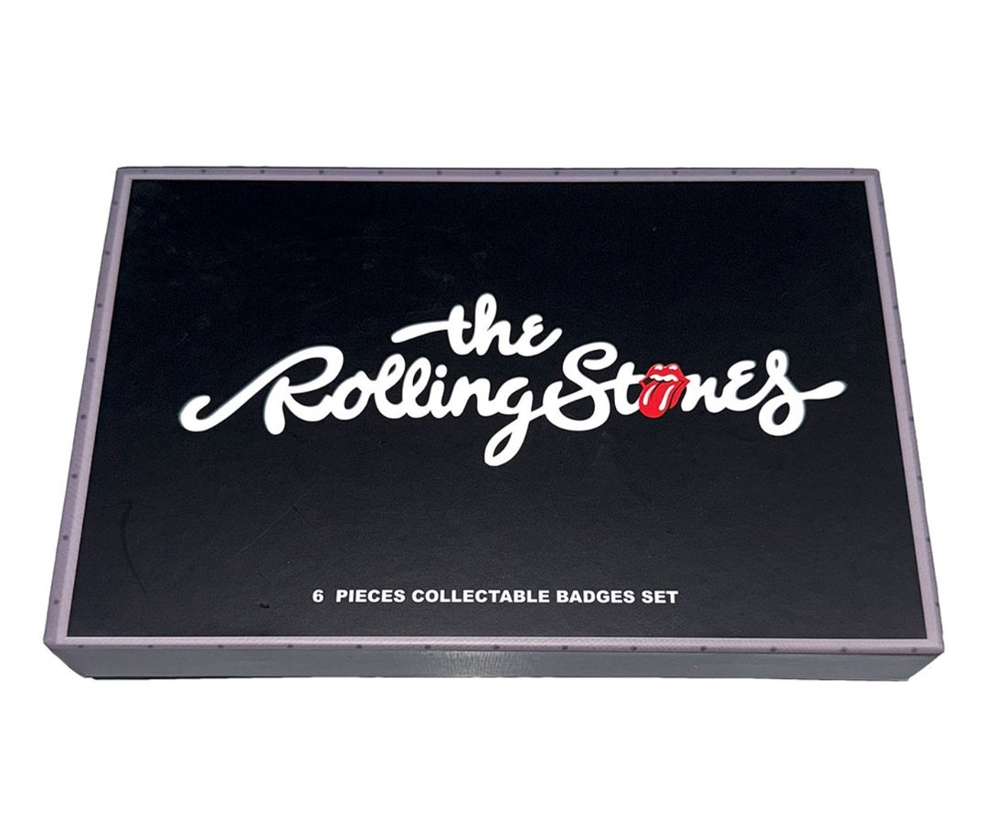 The Rolling Stones - Tongues Evolution 1 Pin Badge Set (Official Licensed)