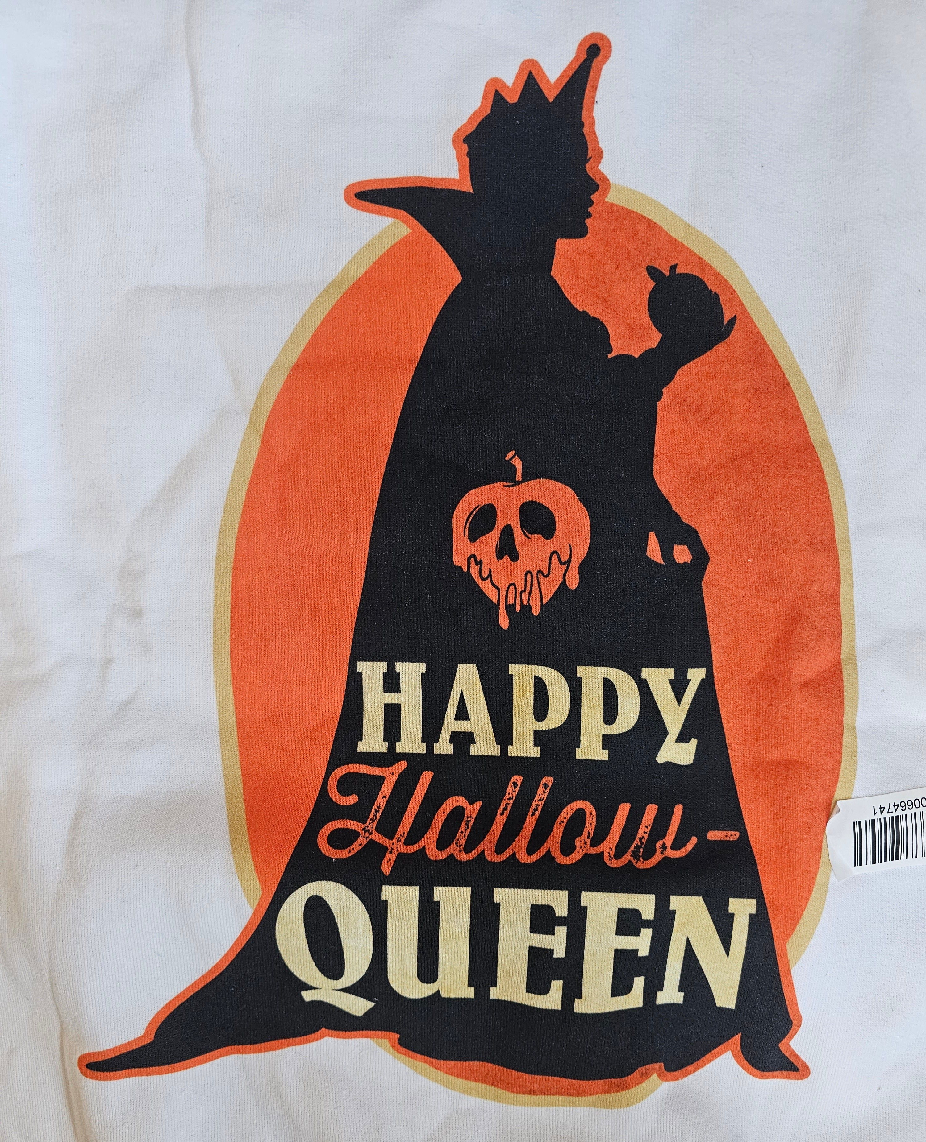 Official Disney Character Merch Happy Hallow Queen Pumpkin Halloween Jumper