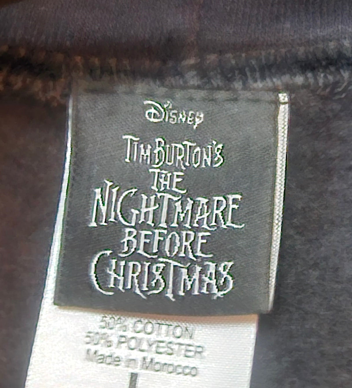 Official Disney The Nightmare Before Christmas Jack Skellington Hoodie