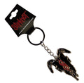 Slipknot 'Goat Head' Keychain – Official Licensed Antiqued Nickel Metal Keyring