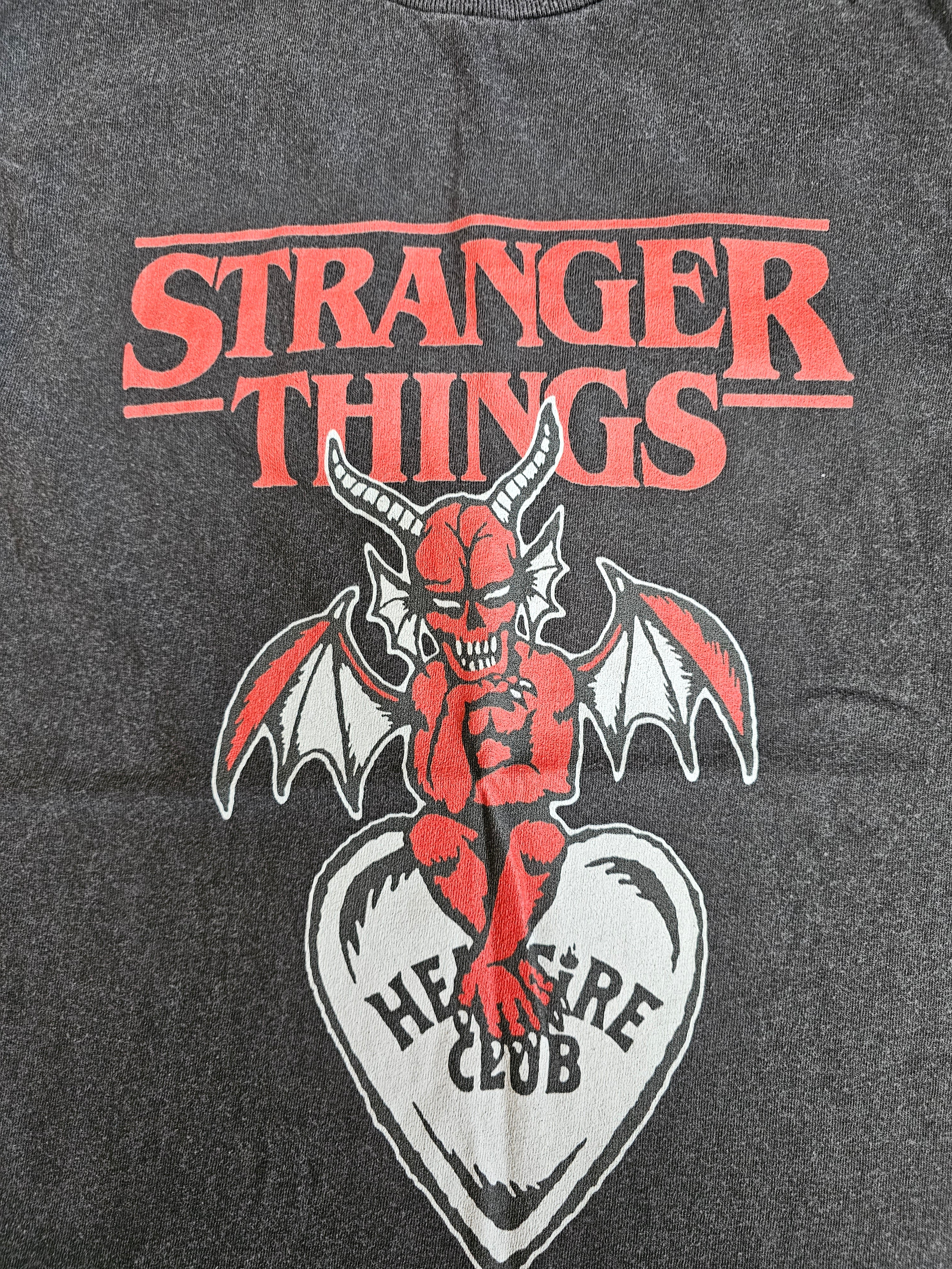 Official Stranger Things Merch HellFire Club Devil T-Shirt