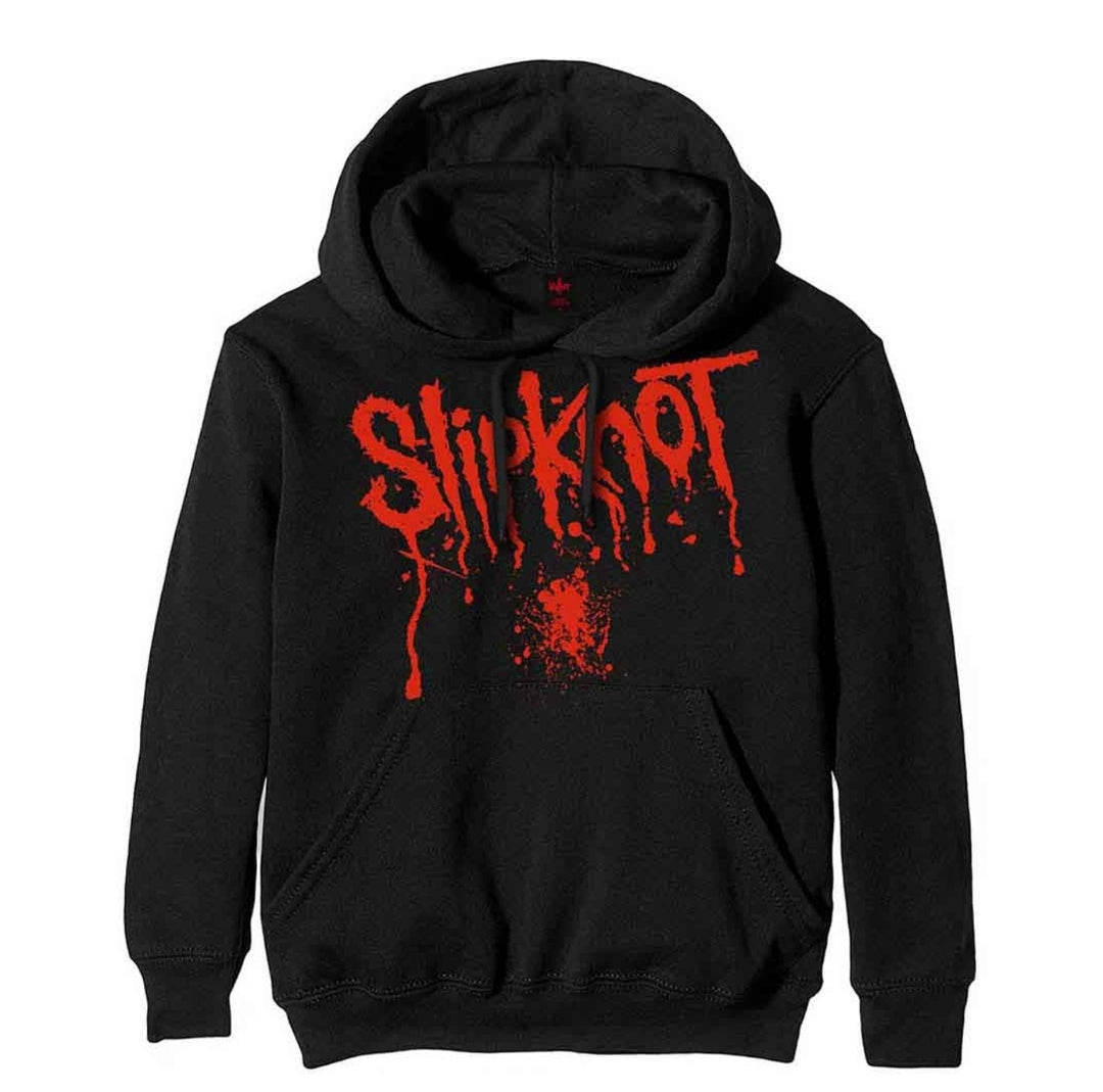 Official Slipknot 'Splatter' Pullover Hoodie - Bloody Logo| Metal