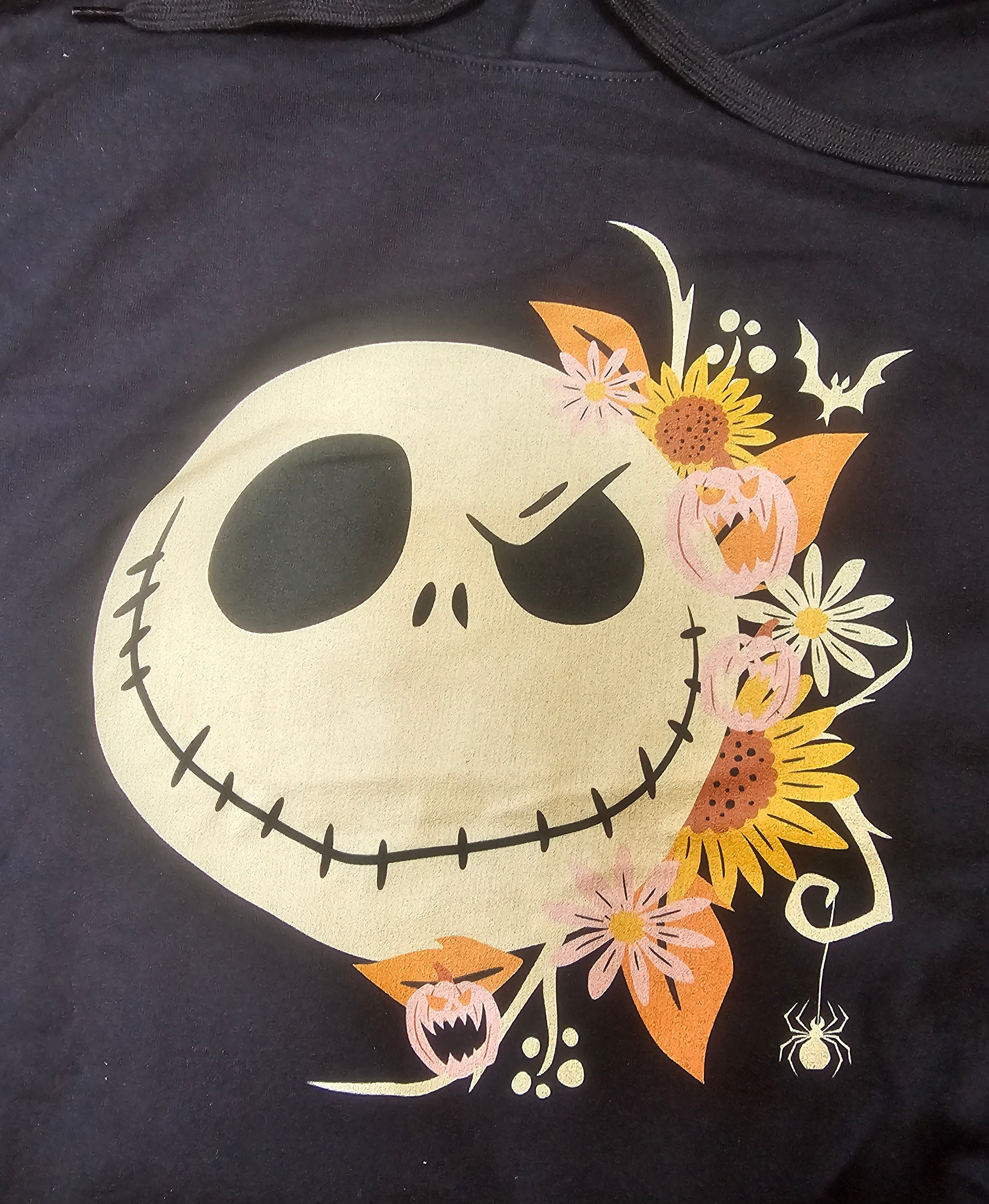 Official Disney The Nightmare Before Christmas Autumn Jack Skellington Hoodie