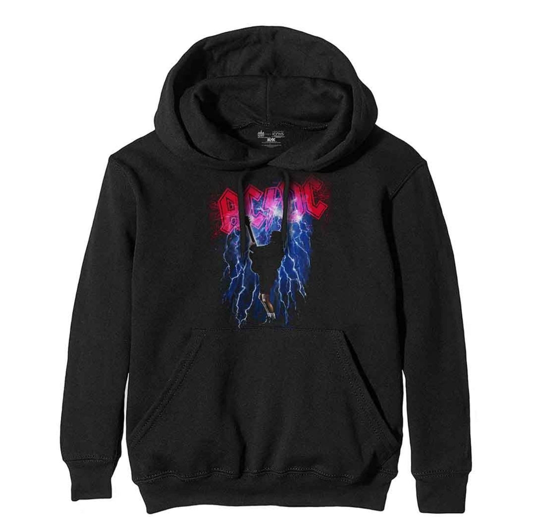 Official AC/DC 'Thunderstruck' Pullover Hoodie - High Voltage | Rock