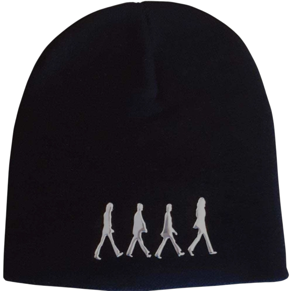 The Beatles ‘Sonic Silver Abbey Road’ Black Beanie – Official Licensed Unisex Hat